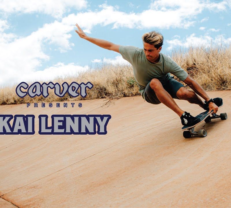 Skateboard surfskate Carver C7 Raw 31" Kai Lava 222 Complete červeno-fialový C11311142 19