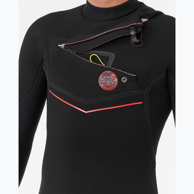 Pánsky plavecký neoprén Rip Curl F-Bomb Fusion 4/3 mm Chest Zip black 5