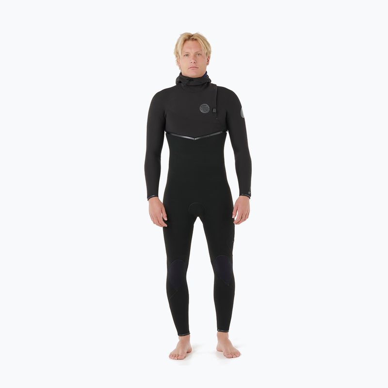 Pánsky plavecký neoprén  Rip Curl E-Bomb Zf Hood 5/4 mm black 2