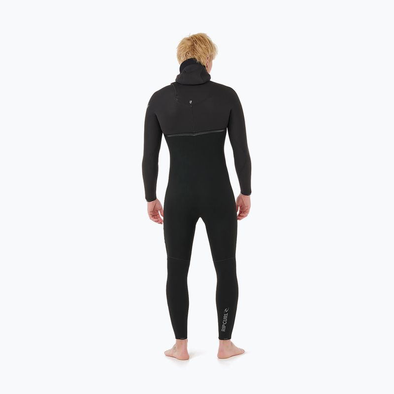Pánsky plavecký neoprén  Rip Curl E-Bomb Zf Hood 5/4 mm black 3