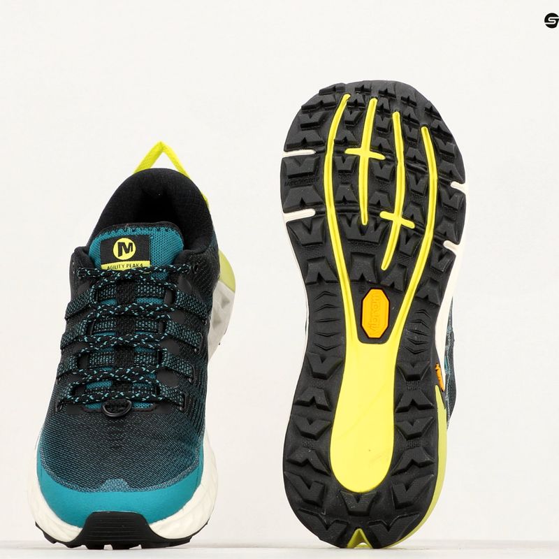 Dámska bežecká obuv Merrell Agility Peak 4 GTX jade 9