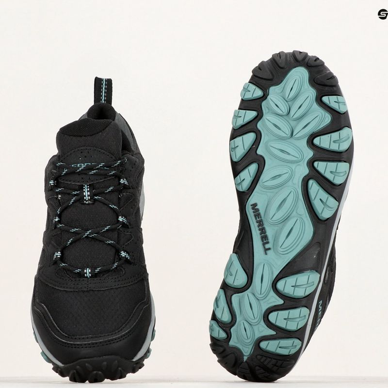 Dámske turistické topánky Merrell West Rim Sport GTX black 8