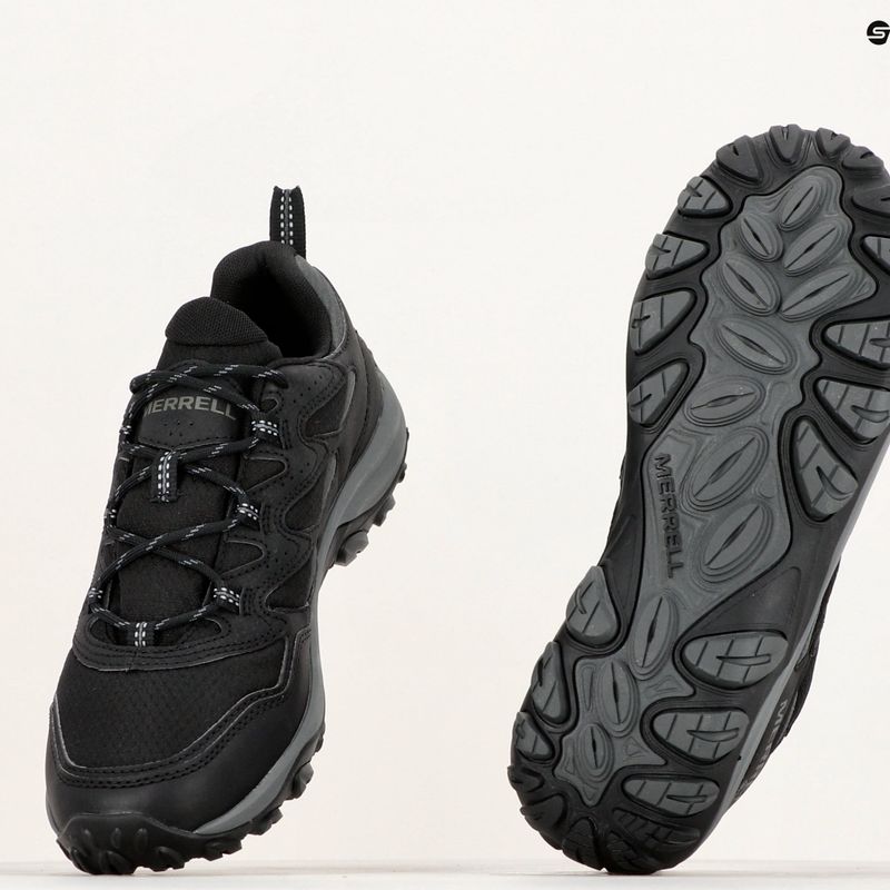 Pánske turistické topánky Merrell West Rim Sport GTX black 8