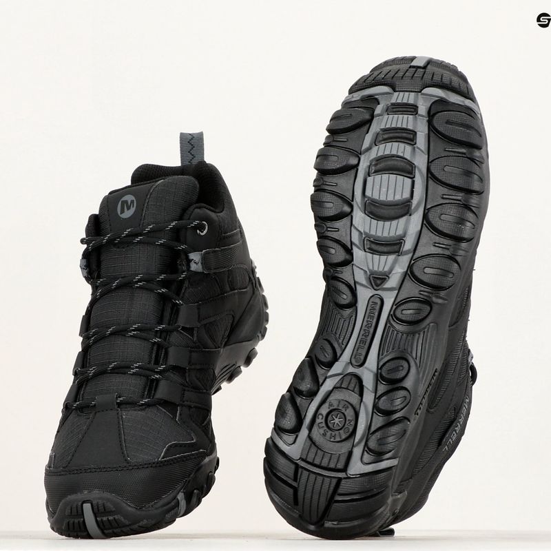 Pánske turistické topánky Merrell Claypool Sport Mid GTX black/rock 8