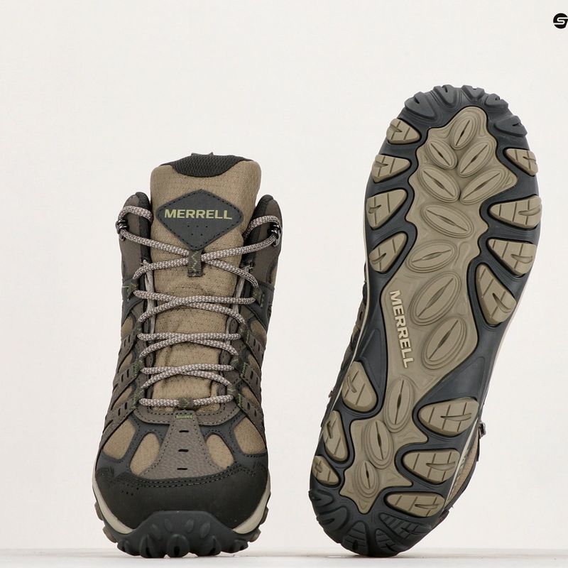 Pánske turistické topánky Merrell Accentor 3 Sport Mid GTX boulder 9