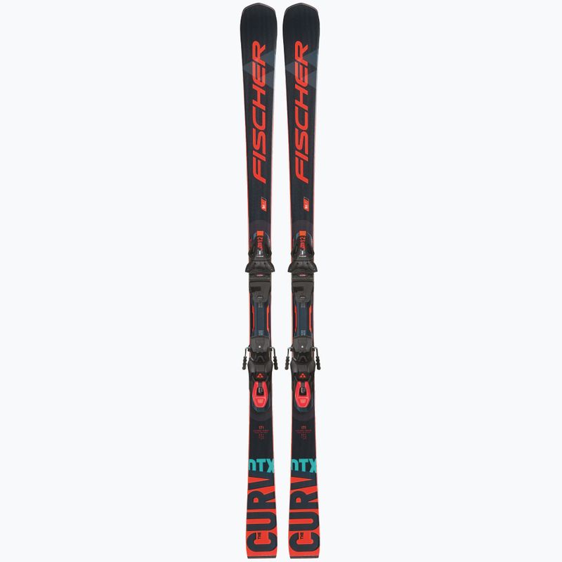 Zjazdové lyže Fischer The Curv DTX MT + RSX Z12 PR black A8221 T3421 10