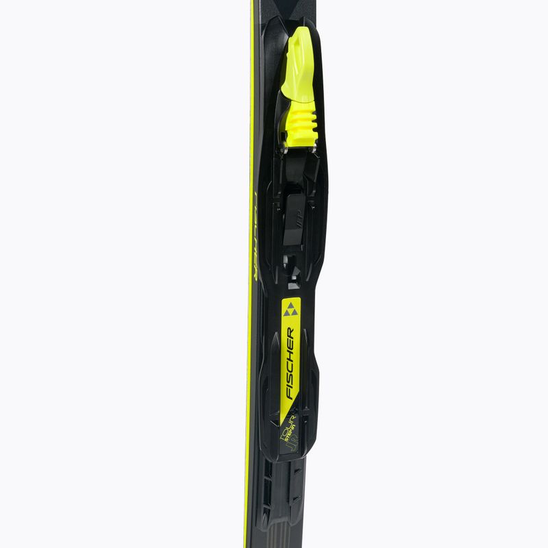 Detské bežecké lyže Fischer Sprint Crown + Tour Step-In black/yellow NP6319V 6