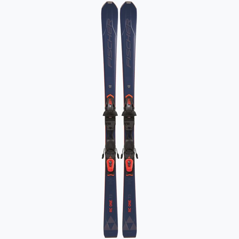 Fischer RC ONE 73 AR + RS 11 PR zjazdové lyže tmavomodré A9422 T4221 10