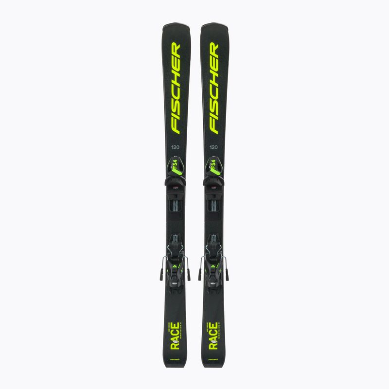 Detské zjazdové lyže Fischer RC4 Race Jr + FS4 CA Jrs black A19422 T8622