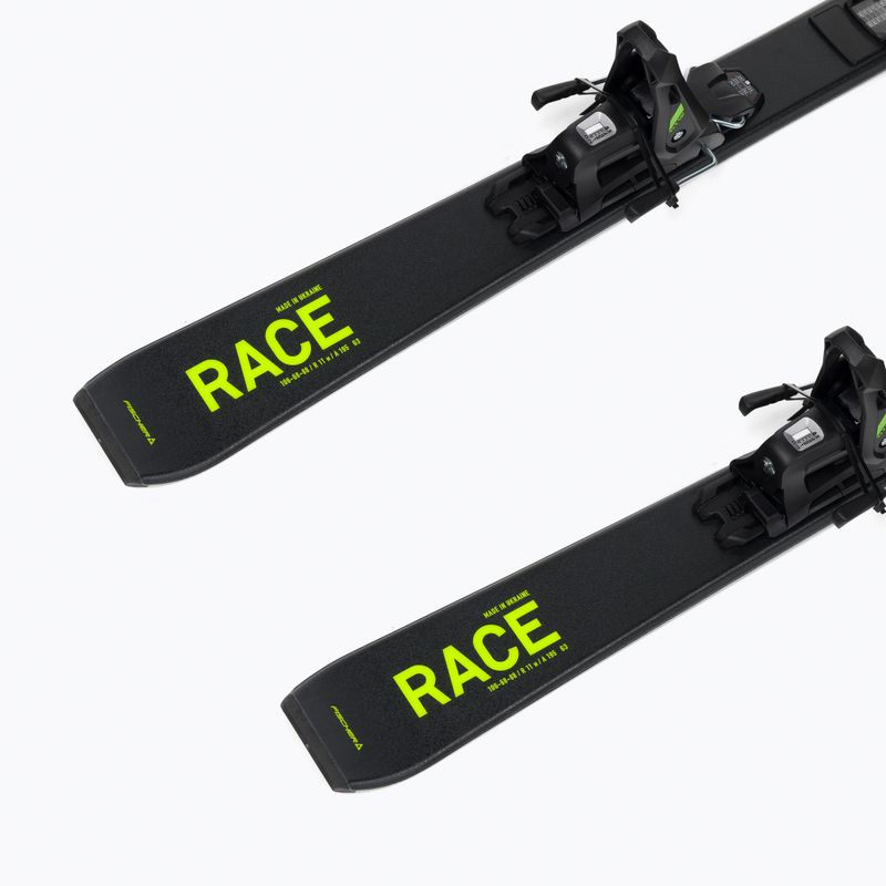 Detské zjazdové lyže Fischer RC4 Race Jr Jrs + FS4 CA Jrs black A19522 T8622 9
