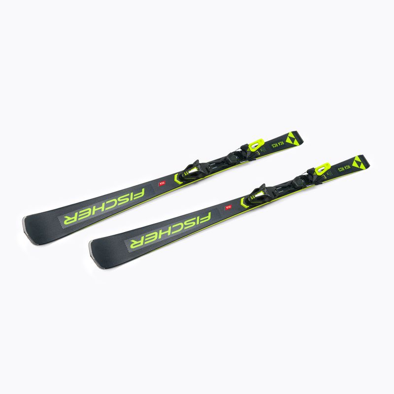 Fischer RC4 RCS Black Allride lyže + viazanie RC4 Z11 PR black/yellow 4