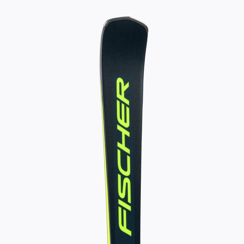 Fischer RC4 RCS Black Allride lyže + viazanie RC4 Z11 PR black/yellow 7
