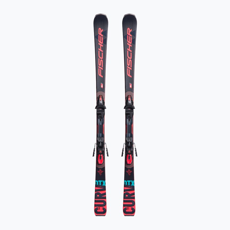 Zjazdové lyže Fischer The Curv DTX MT + RSX Z12 PR black A8221 T3421