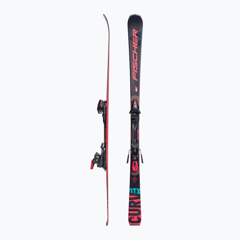 Zjazdové lyže Fischer The Curv DTX MT + RSX Z12 PR black A8221 T3421 2