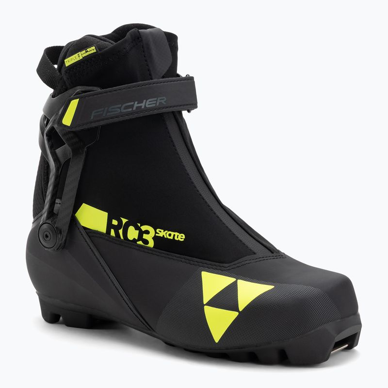 Topánky na bežecké lyžovanie Fischer RC3 Skate black/yellow