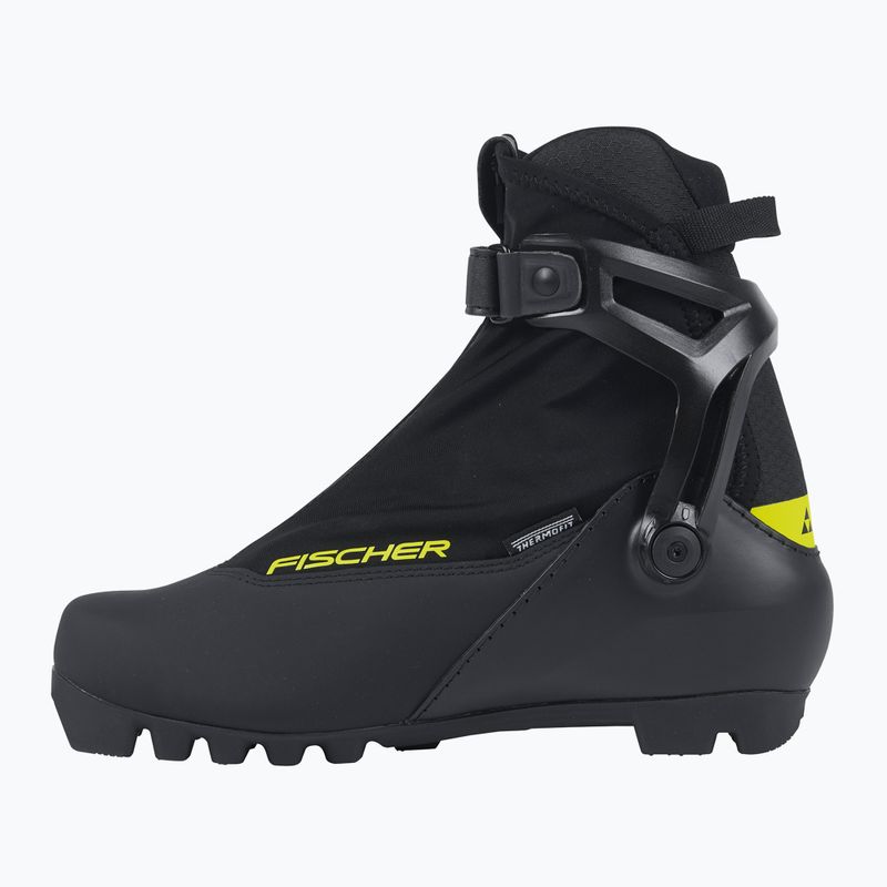 Topánky na bežecké lyžovanie Fischer RC3 Combi black/yellow 3