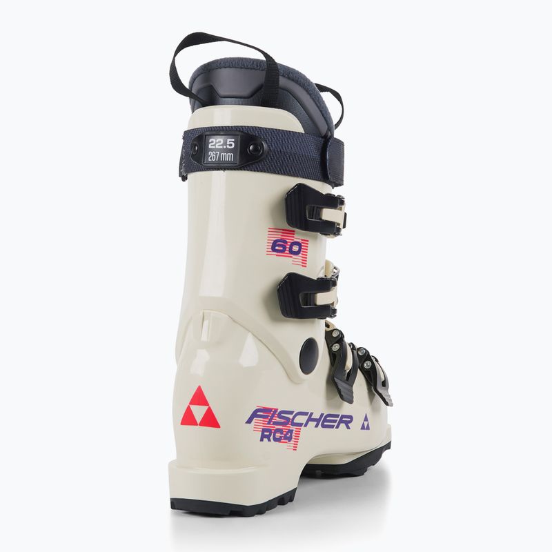 Detské lyžiarske topánky Fischer RC4 60 JR GW sand/sand 4