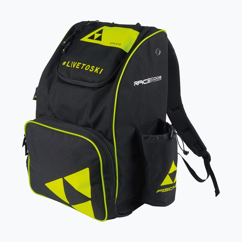 Lyžiarsky batoh Fischer Backpack Race 40 l black/yellow 2
