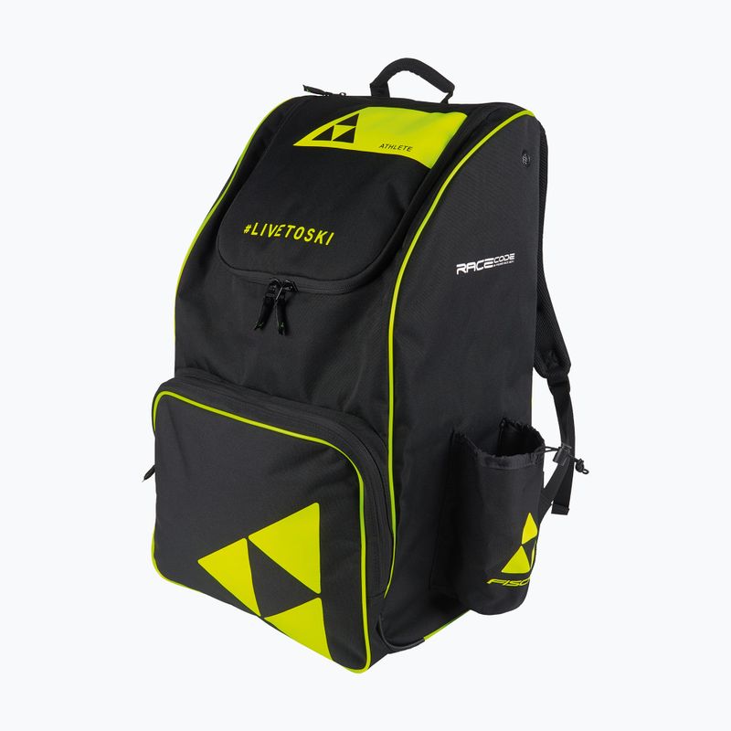 Lyžiarsky batoh Fischer Backpack Race 70 l black/yellow