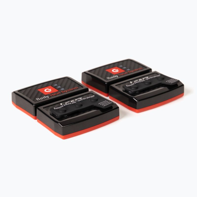 Batéria do ponožiek Lenz Heat Pack 2.0 (USB) 2 ks black/ red 5