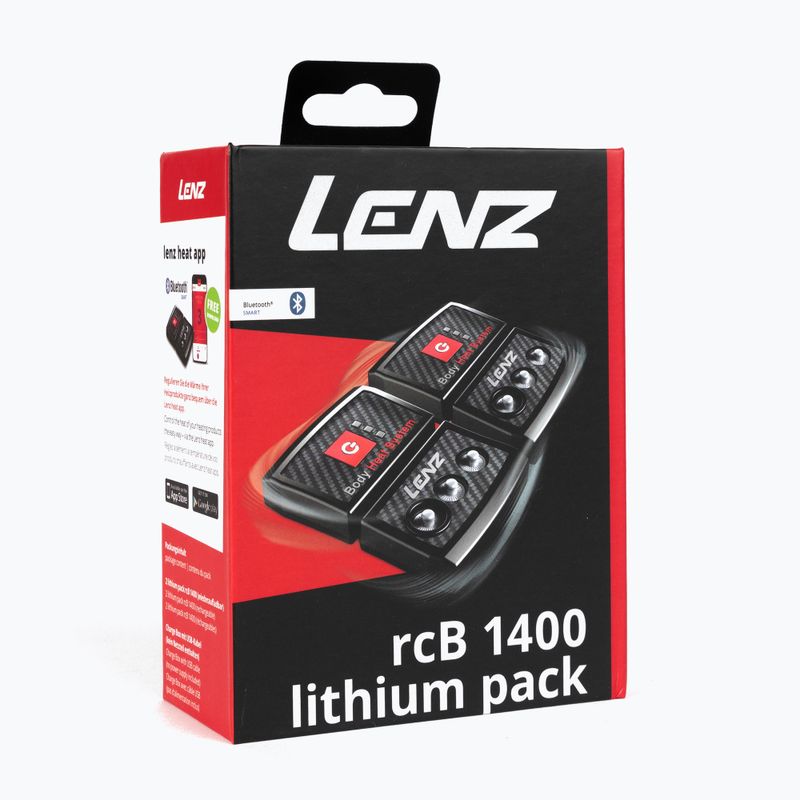 Batérie do ponožiek a rukavíc Lenz Lithium Pack Rcb 1400 2 ks 11