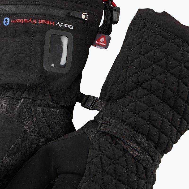 Dámske lyžiarske rukavice Lenz Heat Glove 6.0 Finger Cap black 6