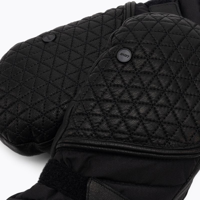 Dámske vyhrievané lyžiarske rukavice Lenz Heat Glove 6th Finger Cap Mittens black 126 5