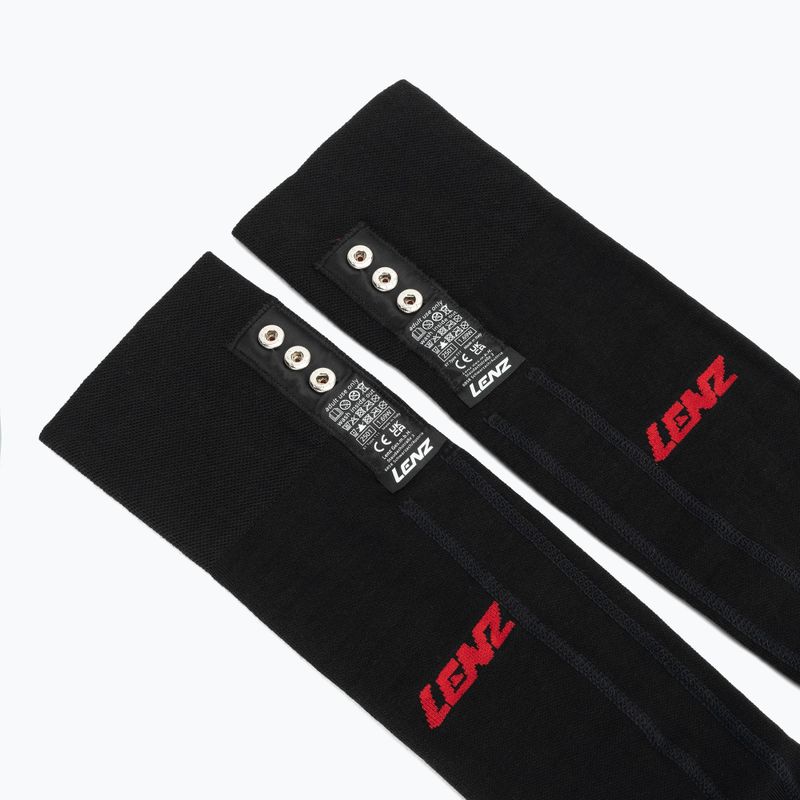 Lyžiarske ponožky Lenz Heat Sock 6.1 Toe Cap Compression black 4