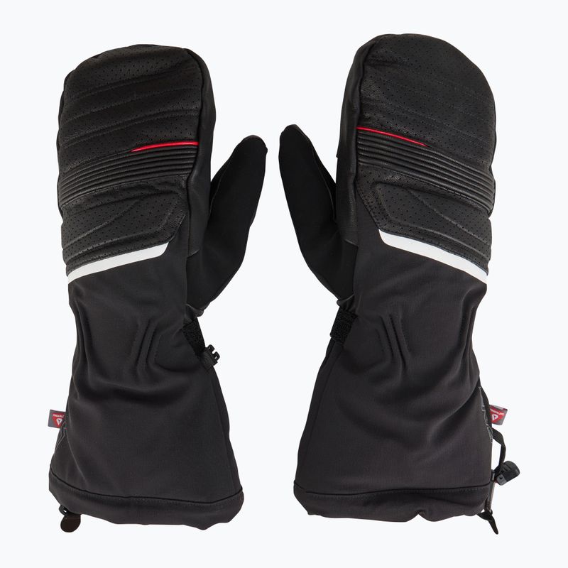 Lyžiarske rukavice Lenz Heat Glove 6.0 Finger Cap Mittens black 4