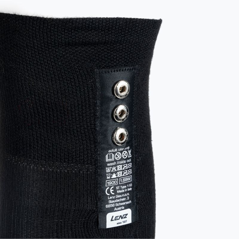 Lyžiarske ponožky LENZ Set Of Heat Sock black 1555 3