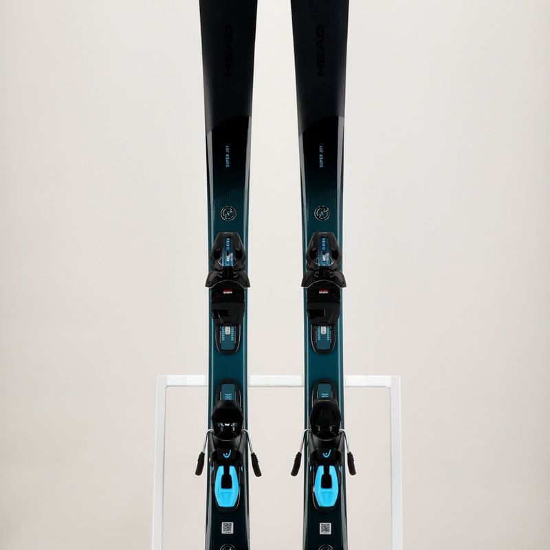 Dámske zjazdové lyže HEAD e-super Joy SW SLR Joy Pro + Joy 11 black/blue 7