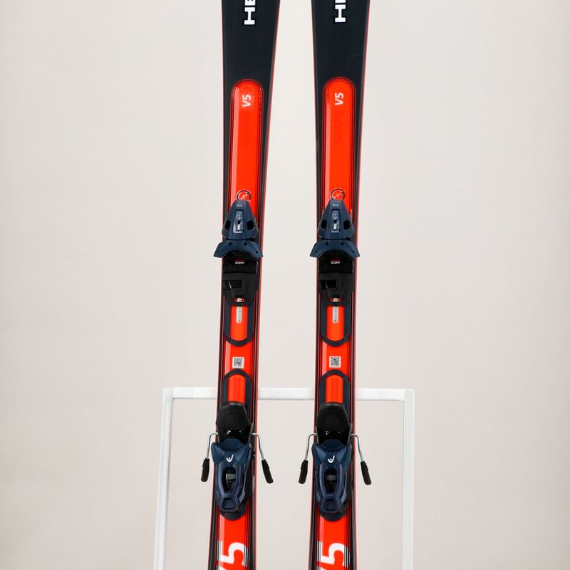 Zjazdové lyže HEAD Shape e.V5 AMT-PR + PR 11 dark blue/red 8