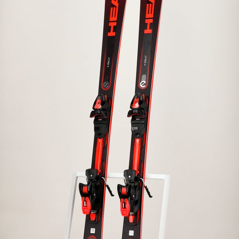 Zjazdové lyže HEAD Supershape e-Rally SW SF-PR + PRD 12 black/neon red 7