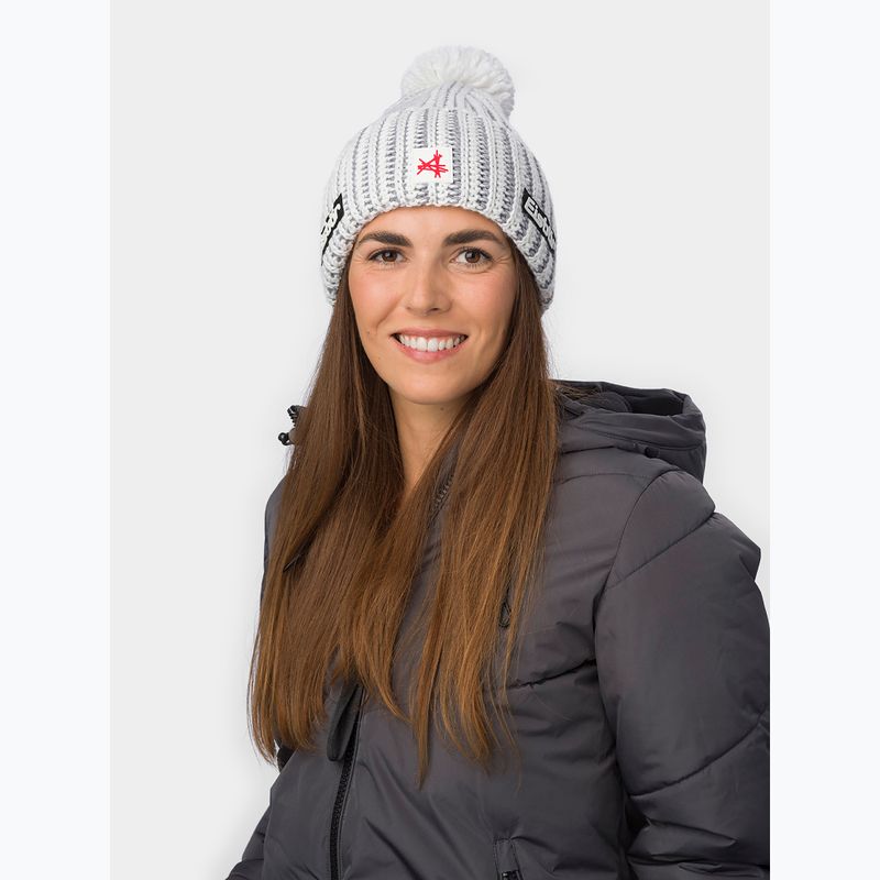 Zimná čiapka Eisbar Ronda Pompon SA white 3