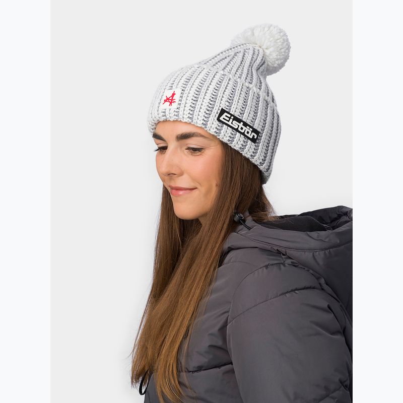 Zimná čiapka Eisbar Ronda Pompon SA white 4