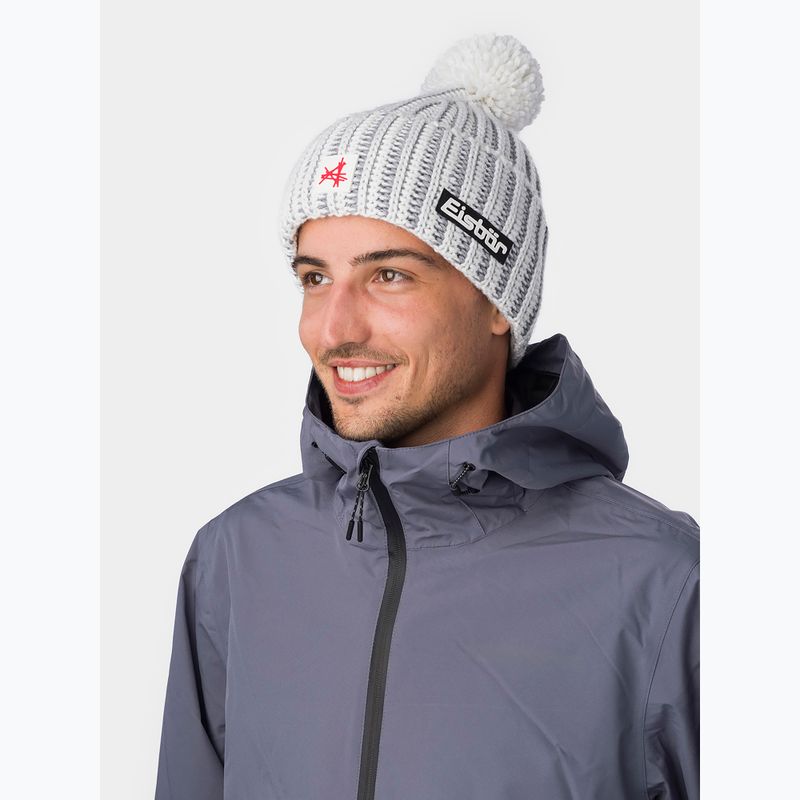 Zimná čiapka Eisbar Ronda Pompon SA white 6