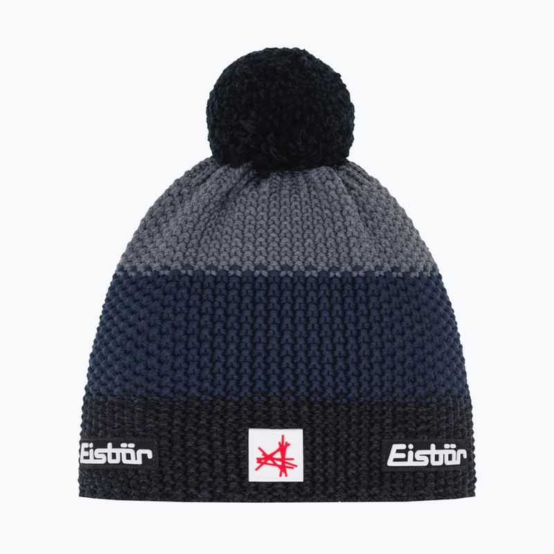 Zimná čiapka Eisbar Star Pompon SA black/cobalt/anthracite