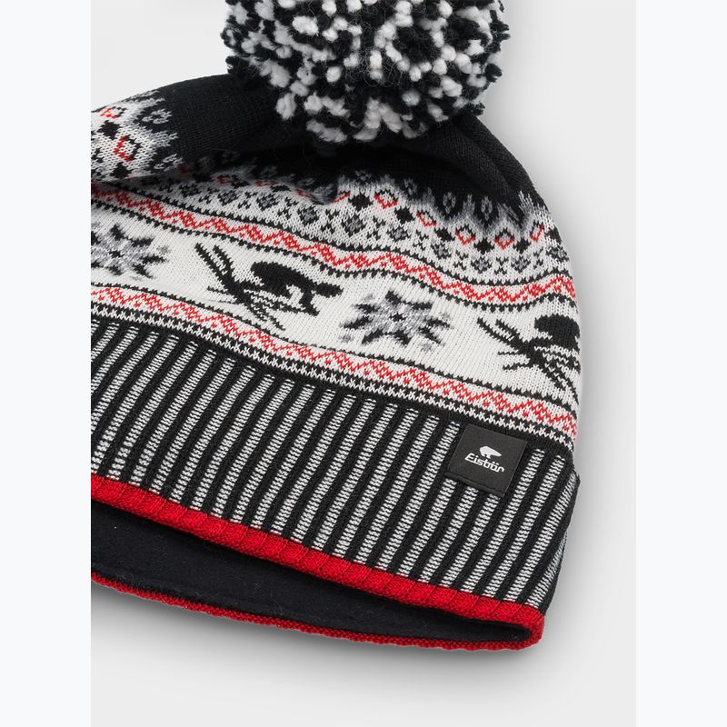 Zimná čiapka Eisbar Retroski Pompon black 2