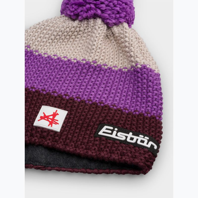 Zimná čiapka Eisbar Star Pompon SA lilac/purple 2