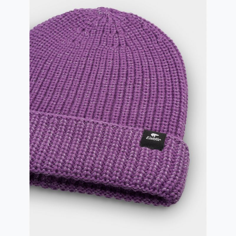 Detská zimná čiapka Eisbar Lenoko Reflective purple 2
