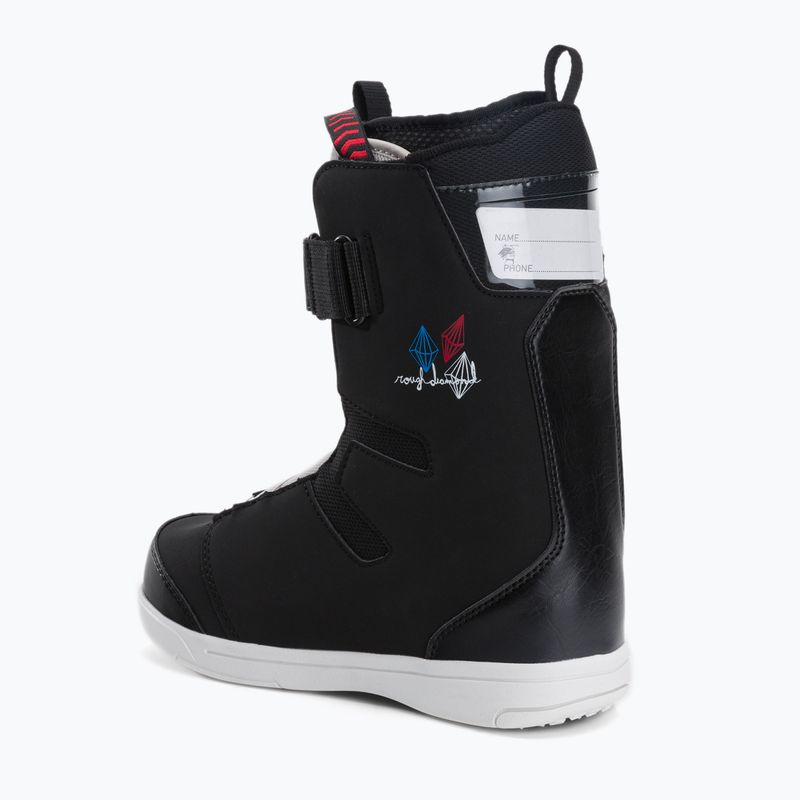 Detské topánky na snowboard DEELUXE Rough Diamond black 572029-3000/9110 2