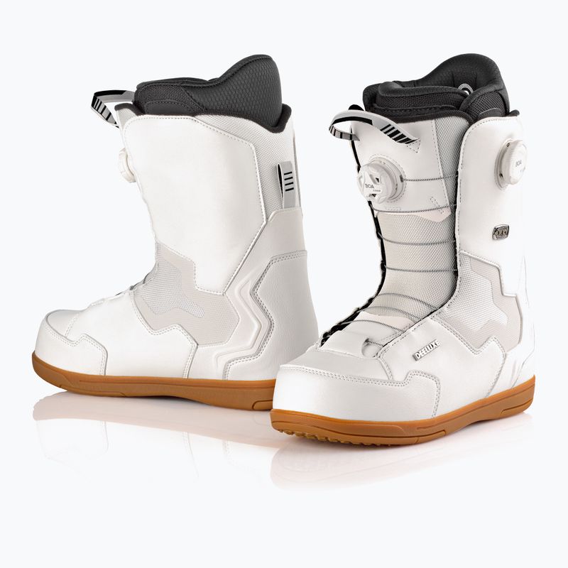 Snowboardové topánky DEELUXE ID Dual Boa white 7