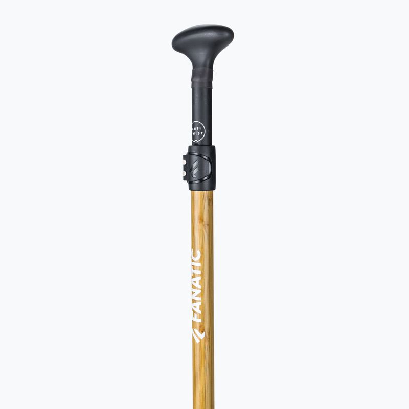 SUP pádlo 3-dielne Fanatic Bamboo Carbon 50 Nastaviteľné hnedé 13200-1307 3