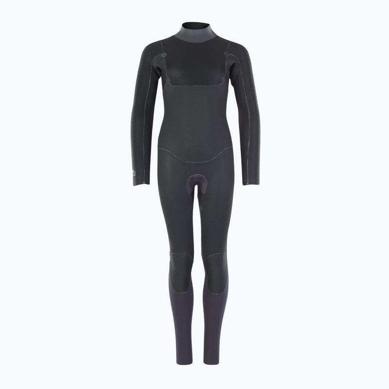 Detský plavecký neoprén ION Capture 5/4 Back Zip steel blue/red 3