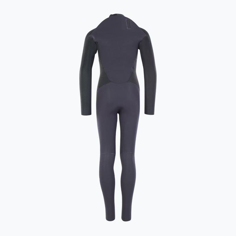 Detský plavecký neoprén ION Capture 5/4 Back Zip steel blue/red 4