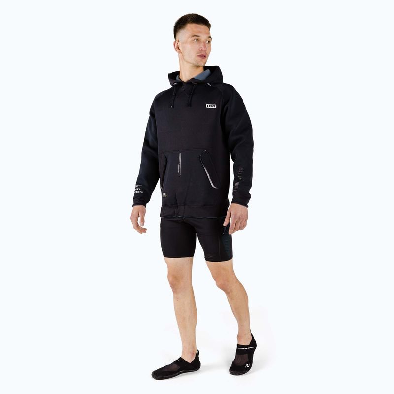 Pánska neoprénová mikina ION Hoody Neo 2mm čierna 48212-4106 2