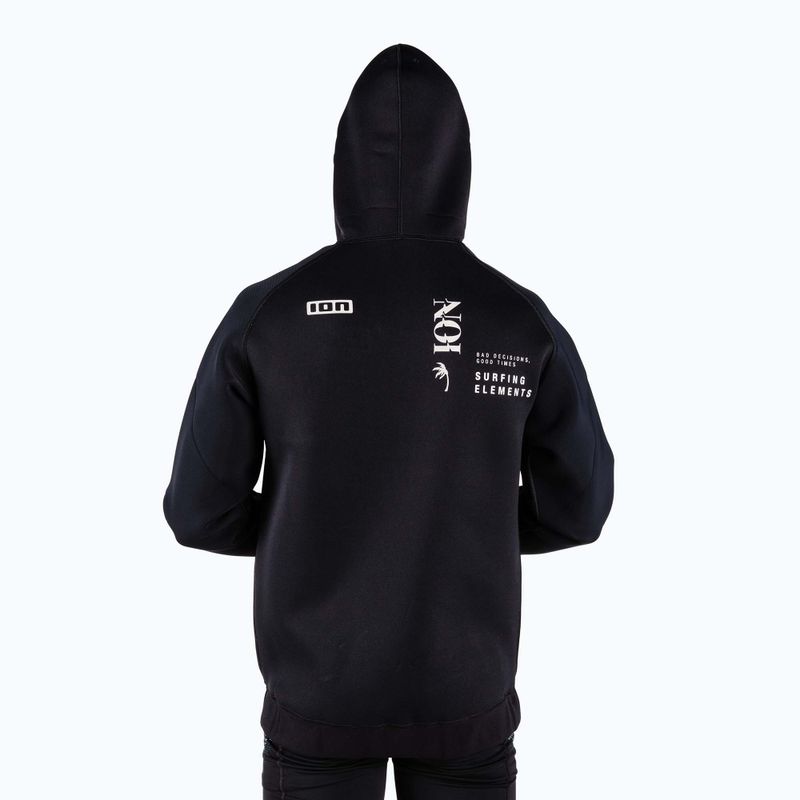 Pánska neoprénová mikina ION Hoody Neo 2mm čierna 48212-4106 3