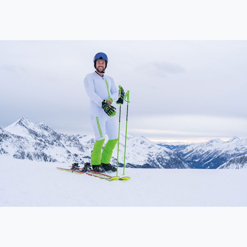 Lyžiarske palice Komperdell Nationalteam Carbon green 9