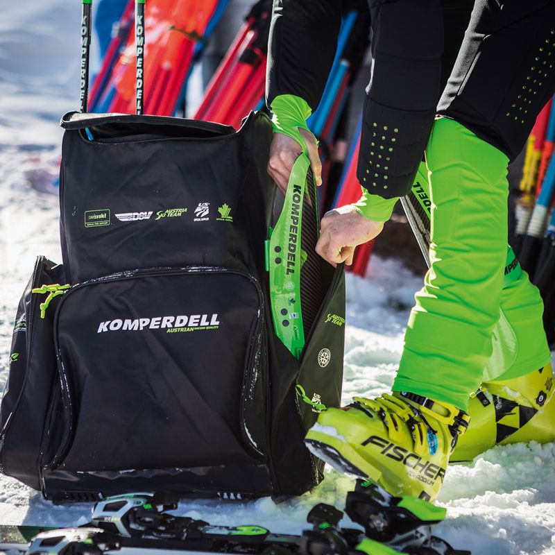 Lyžiarska taška Komperdell Nationalteam Ski Boot Bag 72 l black/green 6
