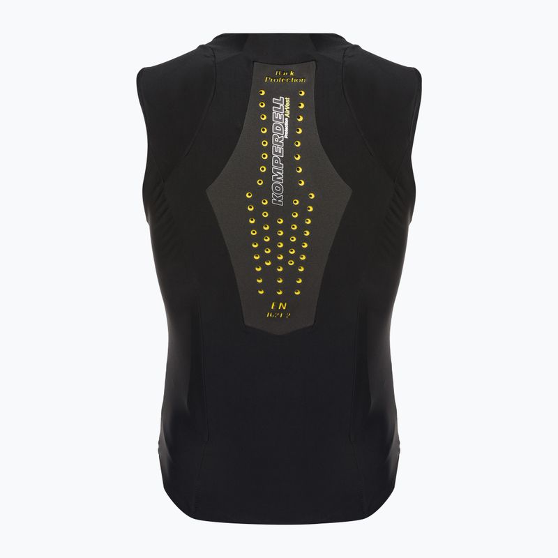 Komperdell Air Vest pánsky lyžiarsky chránič čierny 6385-26 2